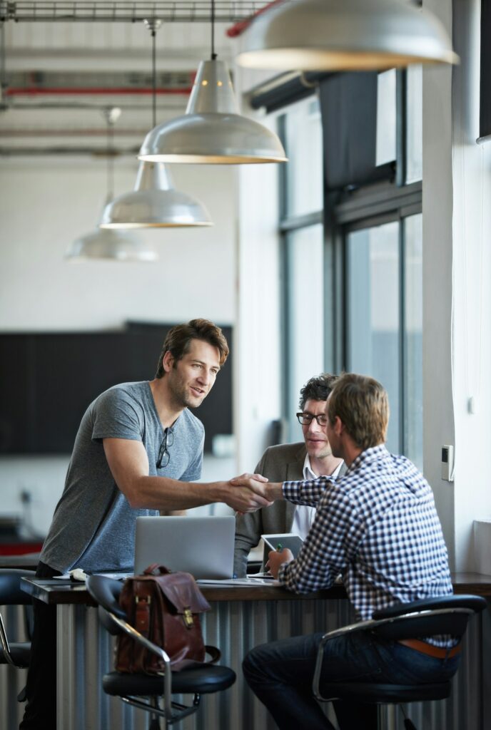 Pleasure doing business with you